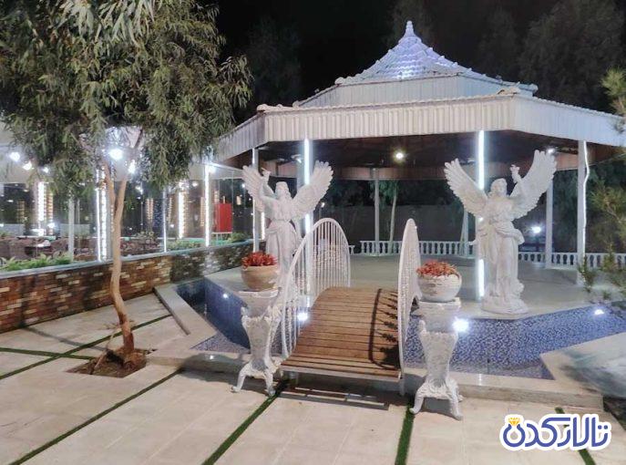 باغ تالار عمارت سناتور/ اصفهان